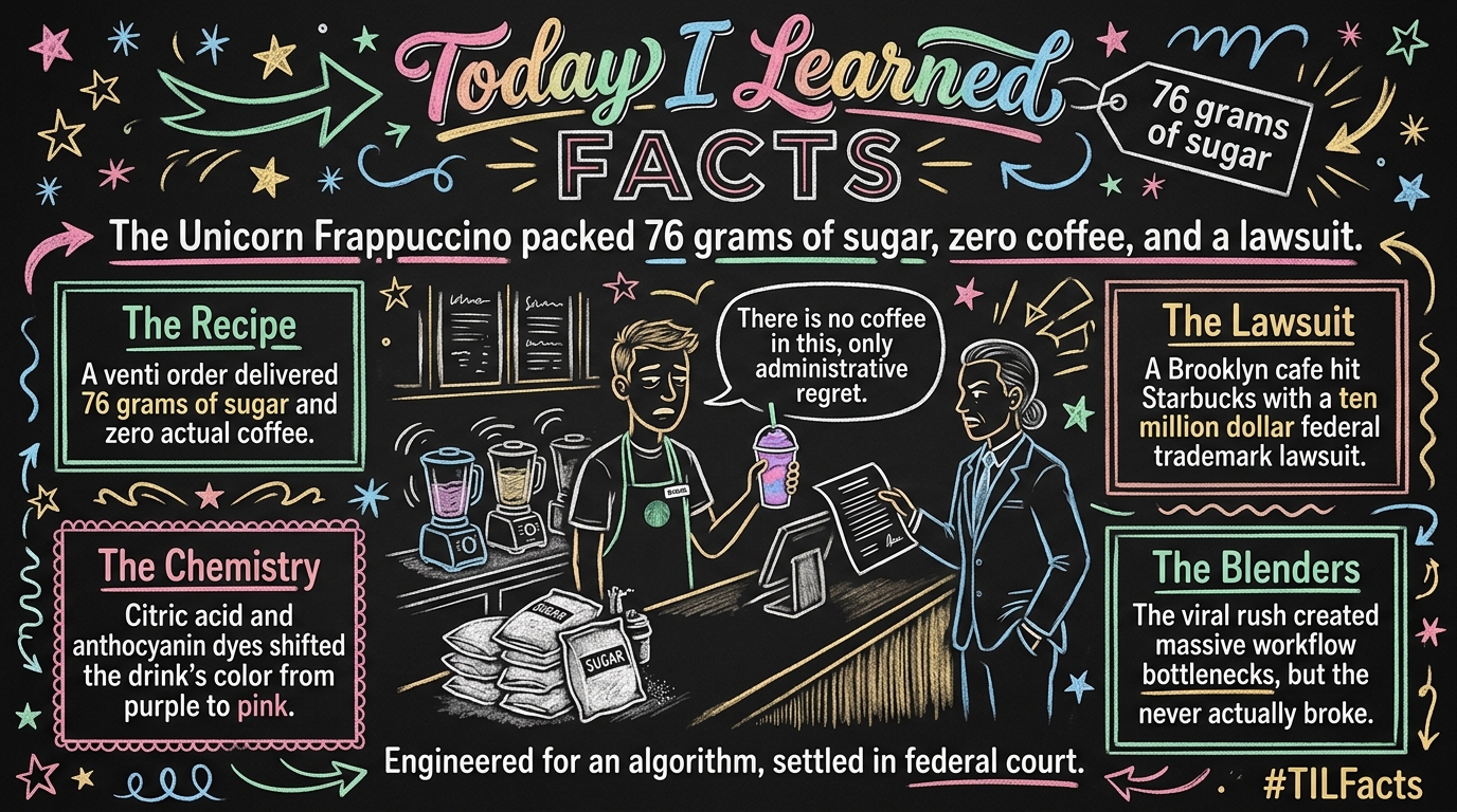 The Unicorn Frappuccino Caused Lawsuits, Barista Chaos, and Zero Coffee